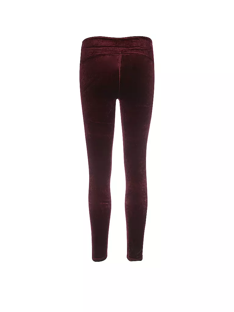 SPANX | Leggings Skinny Fit 7/8 Velvet | rot