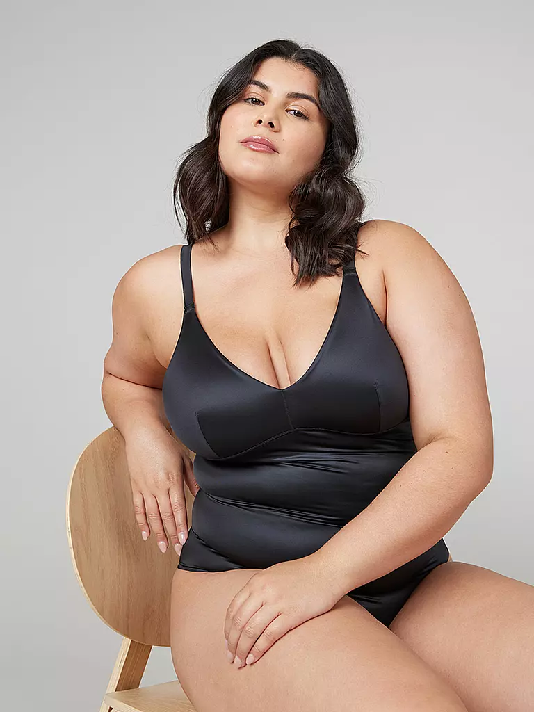 SPANX | Shapebody Satin | schwarz