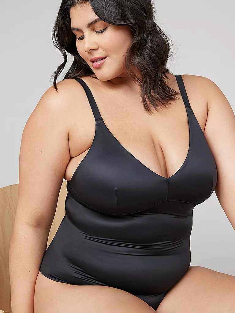 SPANX | Shapebody Satin | schwarz