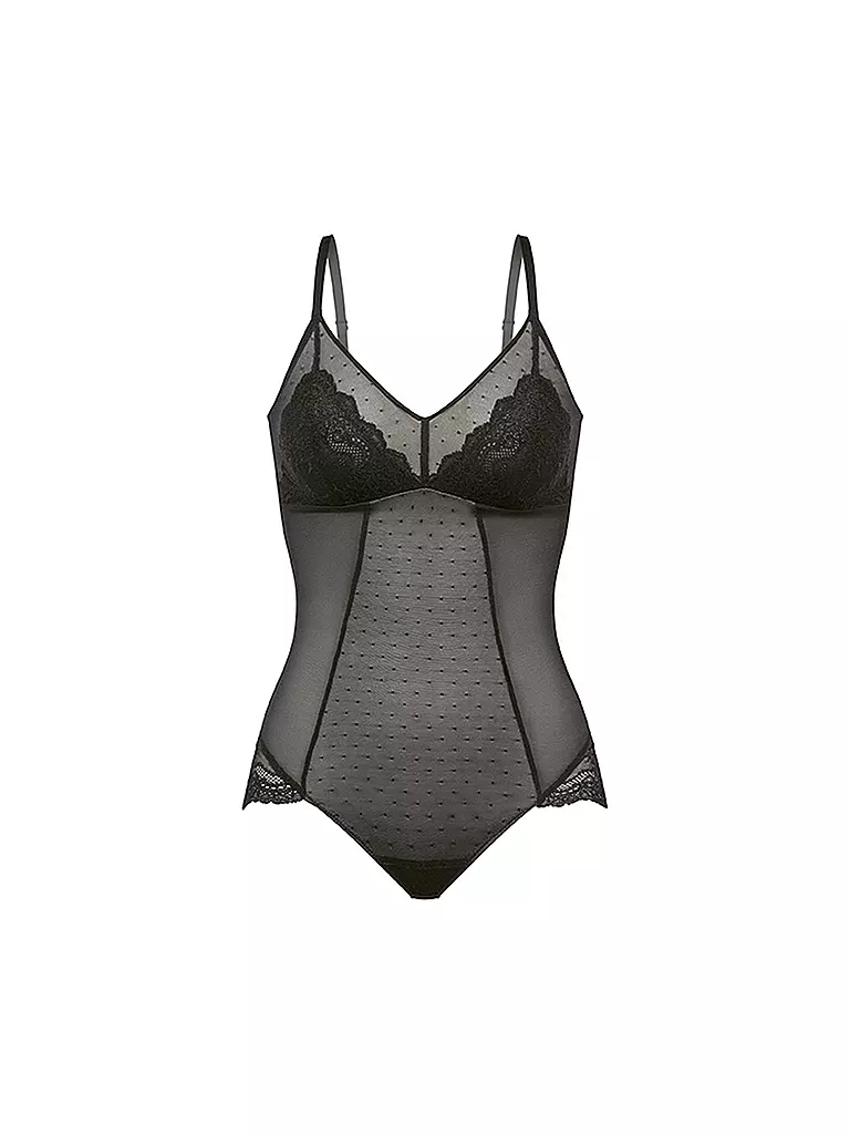 SPANX | Spotlight on Lace Panty Bodysuit  | schwarz