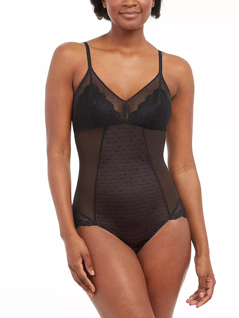 SPANX | Spotlight on Lace Panty Bodysuit  | schwarz