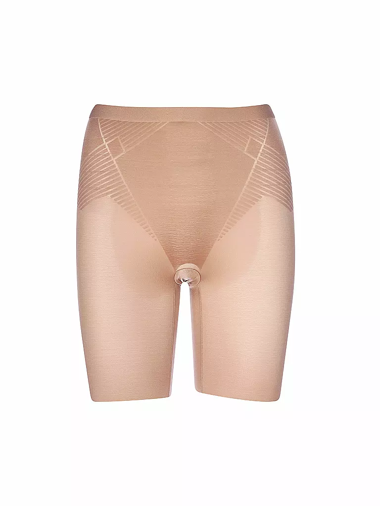 SPANX | Thinstincts® 2.0 Mid-Thigh Shorts Cafe Au Lait | braun