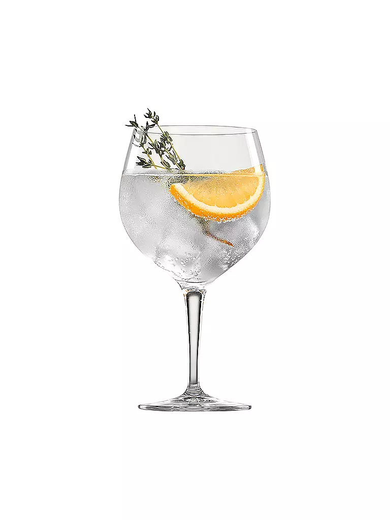 SPIEGELAU | Gin & Tonic Glas 4er-Set SUMMERTIME | transparent