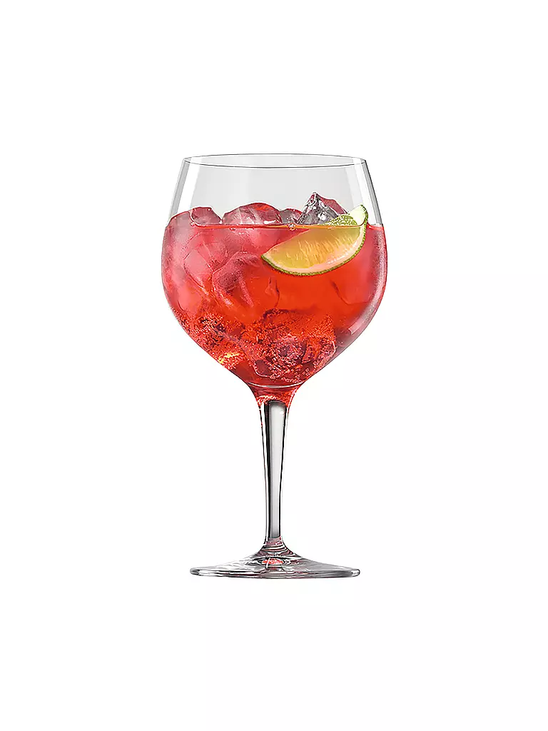 SPIEGELAU | Gin & Tonic Glas 4er-Set SUMMERTIME | transparent