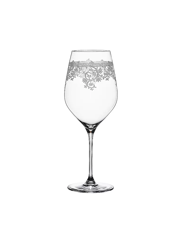 SPIEGELAU | Rotweinglas Bordeaux 2er Set ARABESQUE 810ml | transparent
