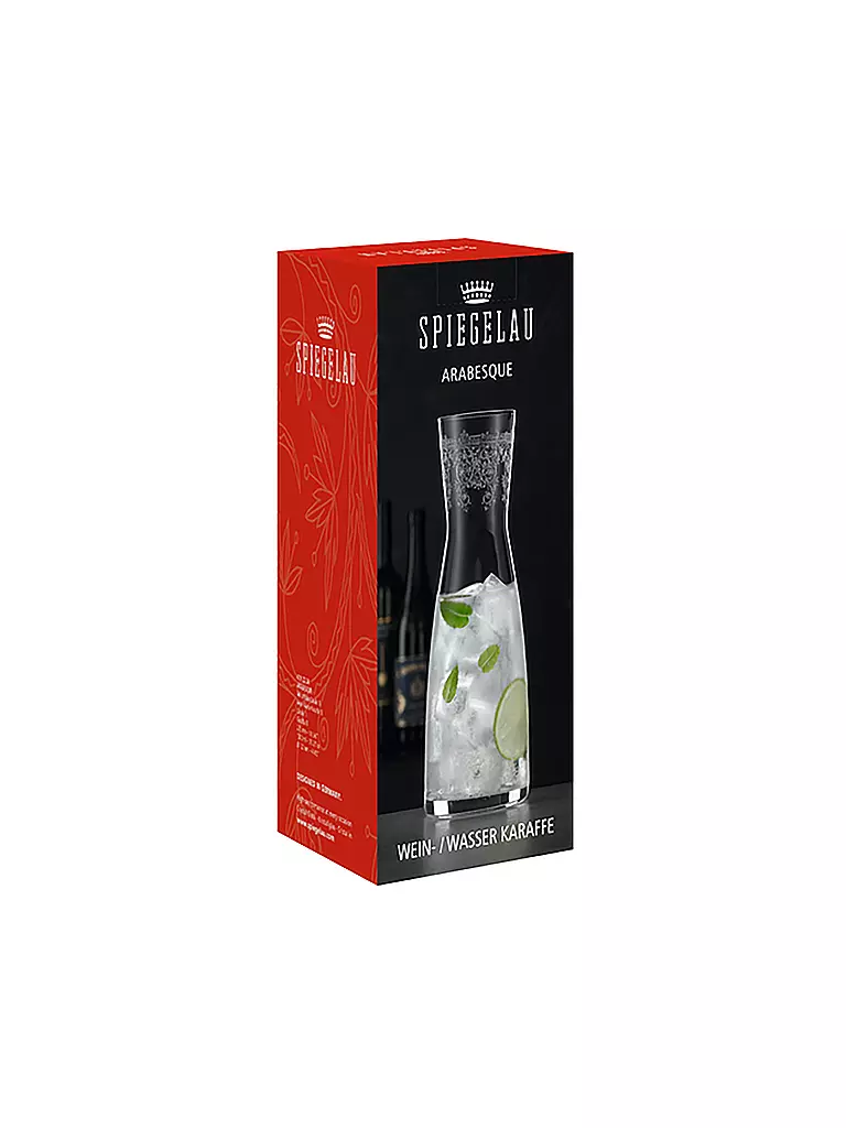 SPIEGELAU | Wasserkaraffe ARABESQUE 1,1l | transparent