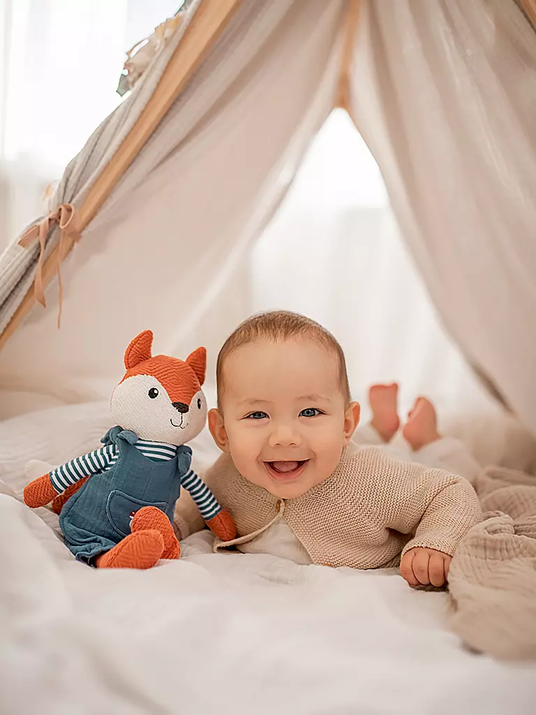 SPIEGELBURG | Kuscheltier Fuchs - Little Wonder | orange