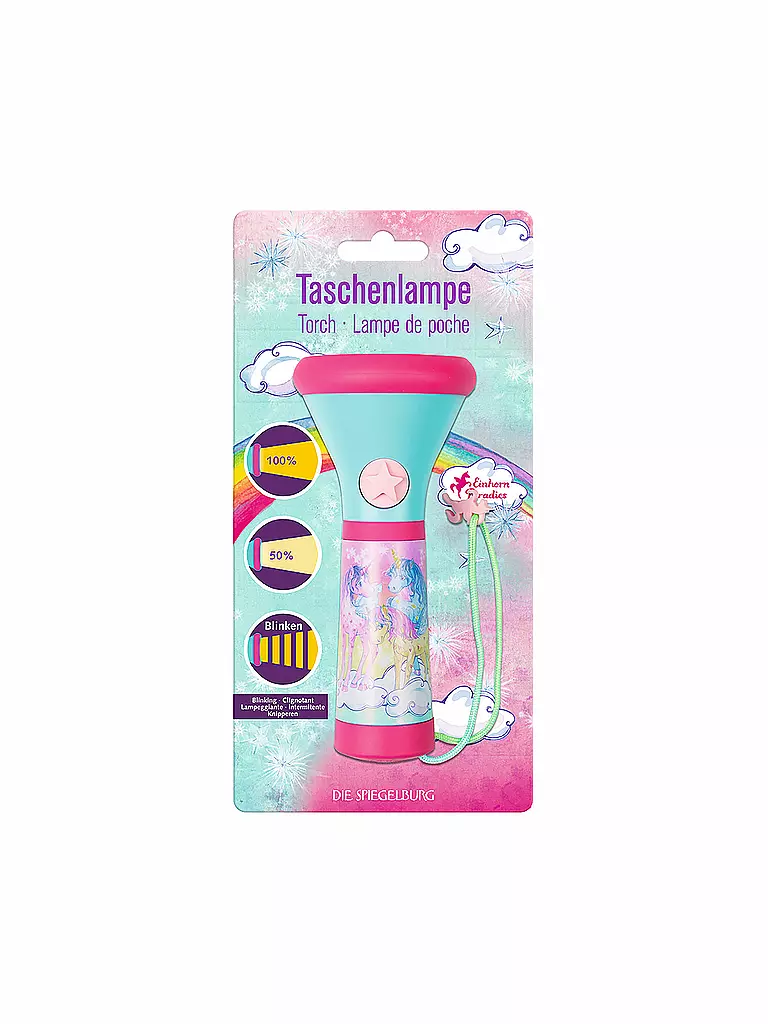 SPIEGELBURG | Taschenlampe Einhorn-Paradies | keine Farbe