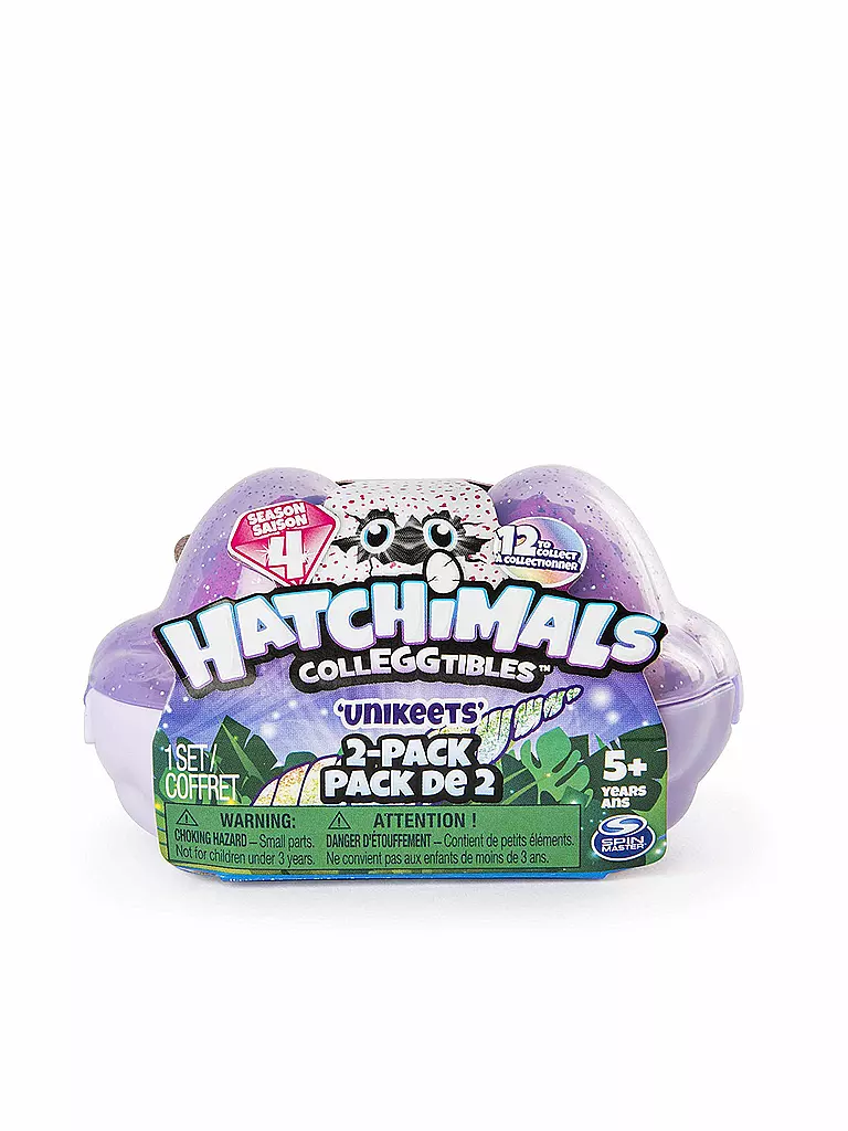 SPINMASTER |  Hatchimals Colleggtibles 2 Pack Cloud Egg Carton | transparent