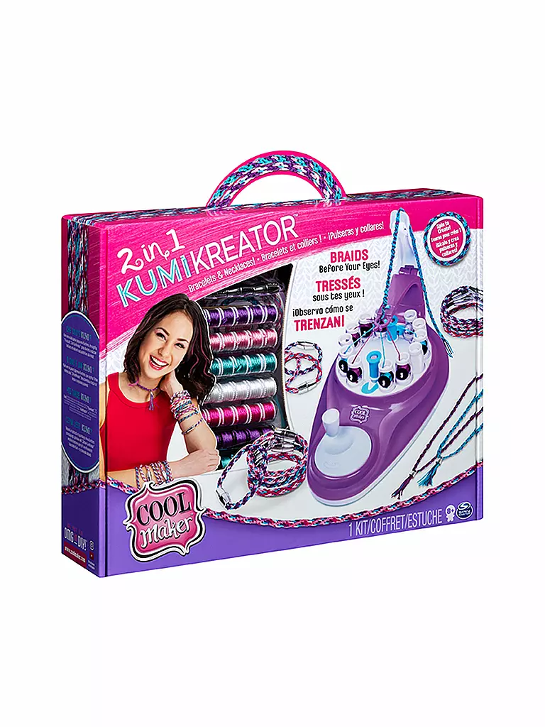 SPINMASTER | Cool Maker - 2-in-1 Kumi Kreator 6053898 | transparent