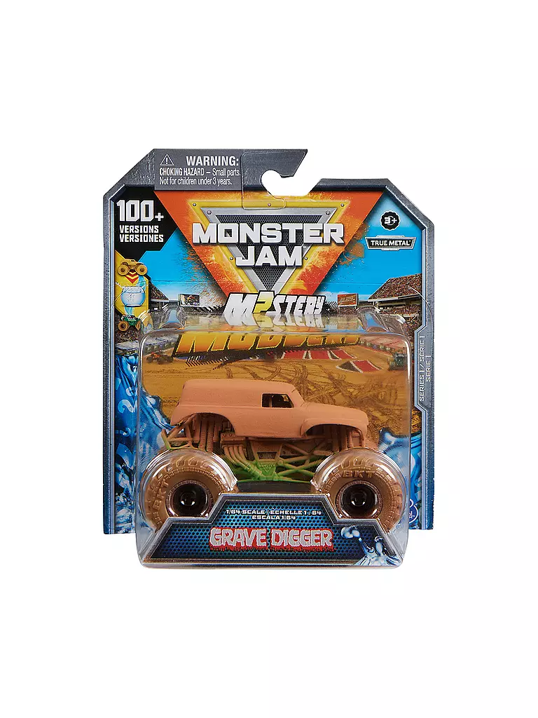 SPINMASTER | Die-Cast Monster Truck -Monster Jam  Mystery Mudders 1:64 | keine Farbe