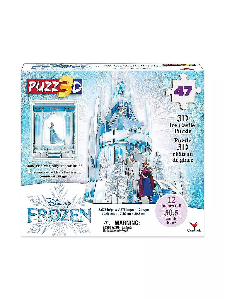 SPINMASTER | Frozen 2 - 3D Castle Puzzle | transparent