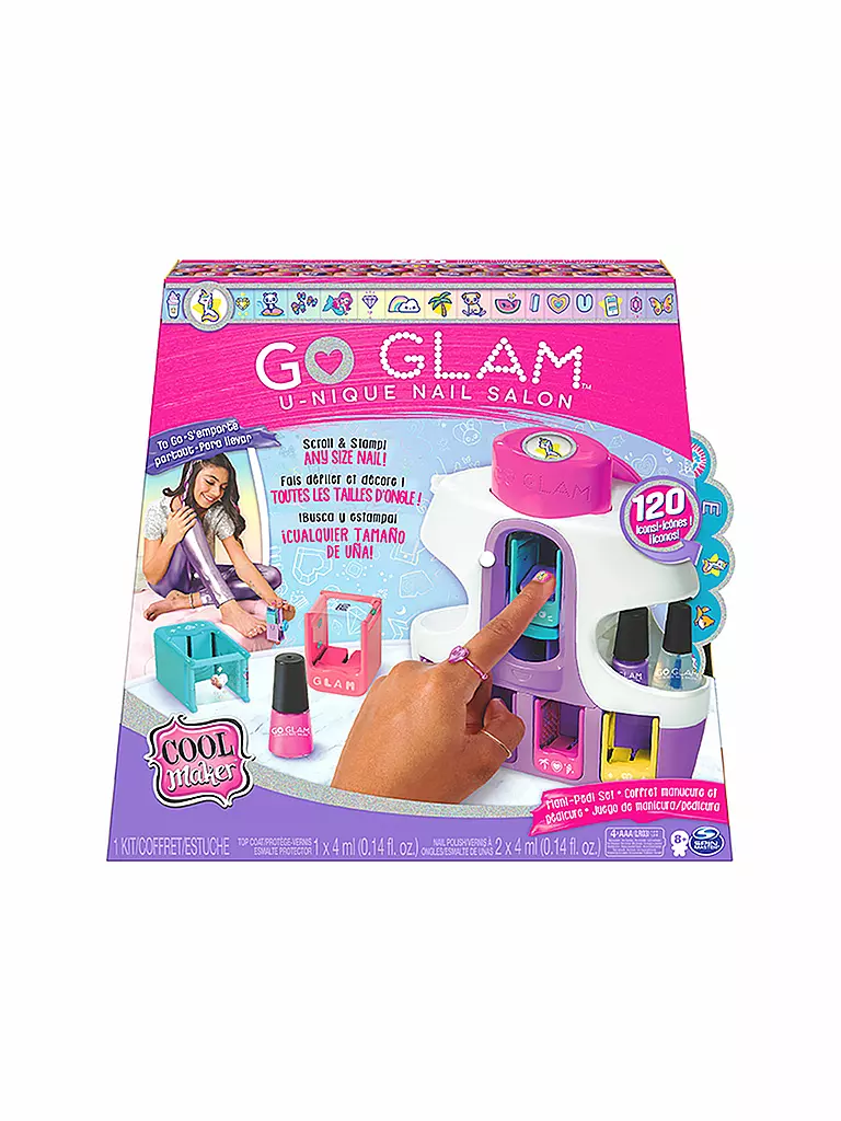 SPINMASTER | Go Glam Unique Nagelsalon | keine Farbe