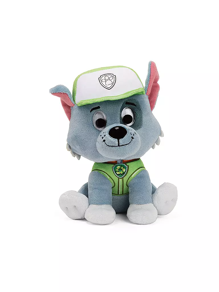 SPINMASTER | GUND Paw Patrol Rocky Plüschtier, 15 cm | grau