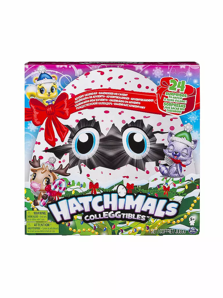 SPINMASTER | Hatchimals Colleggtibles Adventskalender 2018 | transparent