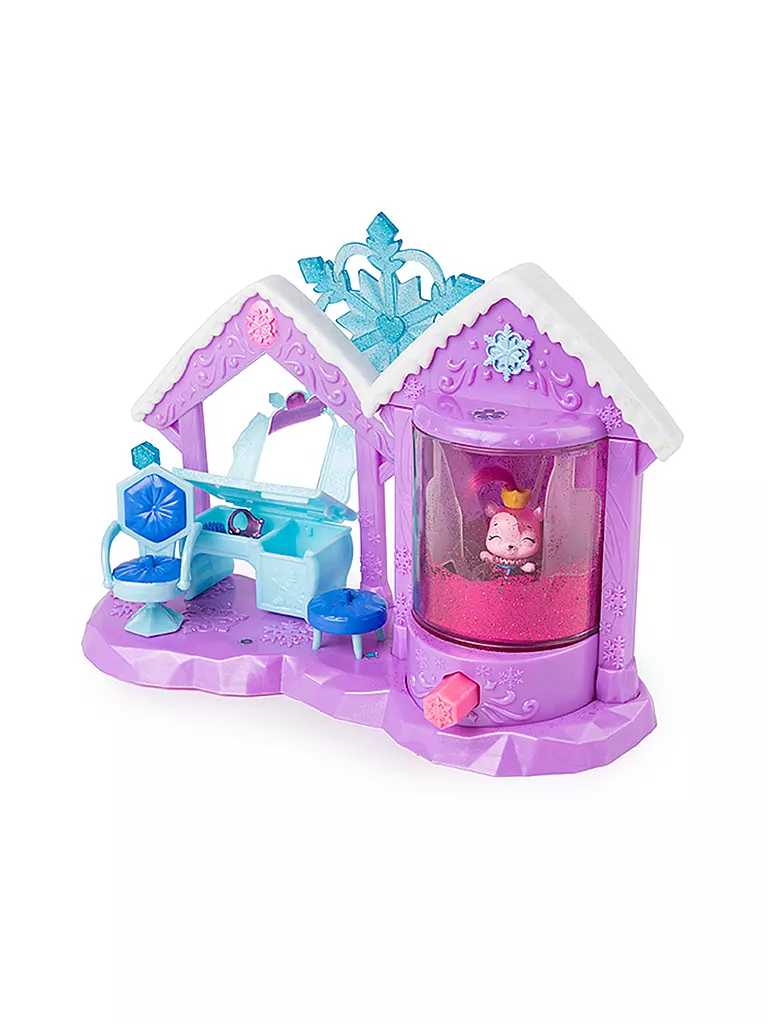 SPINMASTER | Hatchimals CollEGGtibles Glitzer-Salon Spielset 6047221 | transparent