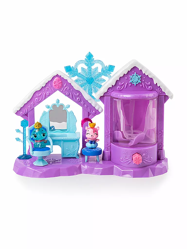 SPINMASTER | Hatchimals CollEGGtibles Glitzer-Salon Spielset 6047221 | transparent