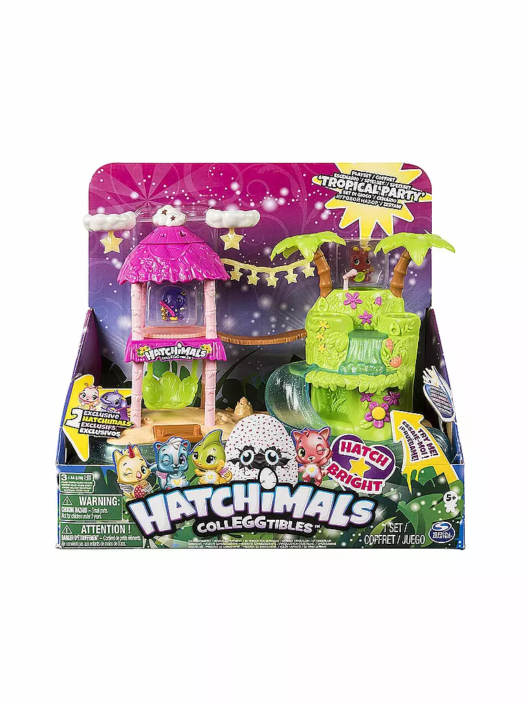 SPINMASTER | Hatchimals Colleggtibles Tropical Party - Spielset | transparent