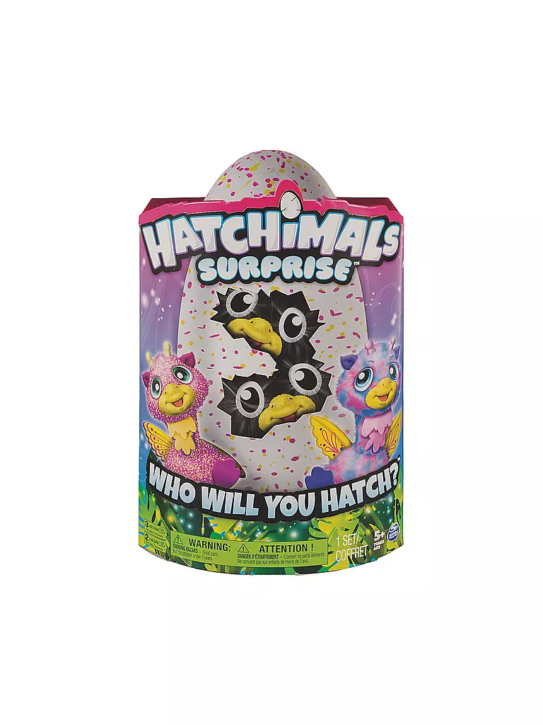 SPINMASTER | Hatchimals Surprise "Giraven" Pink Egg | 