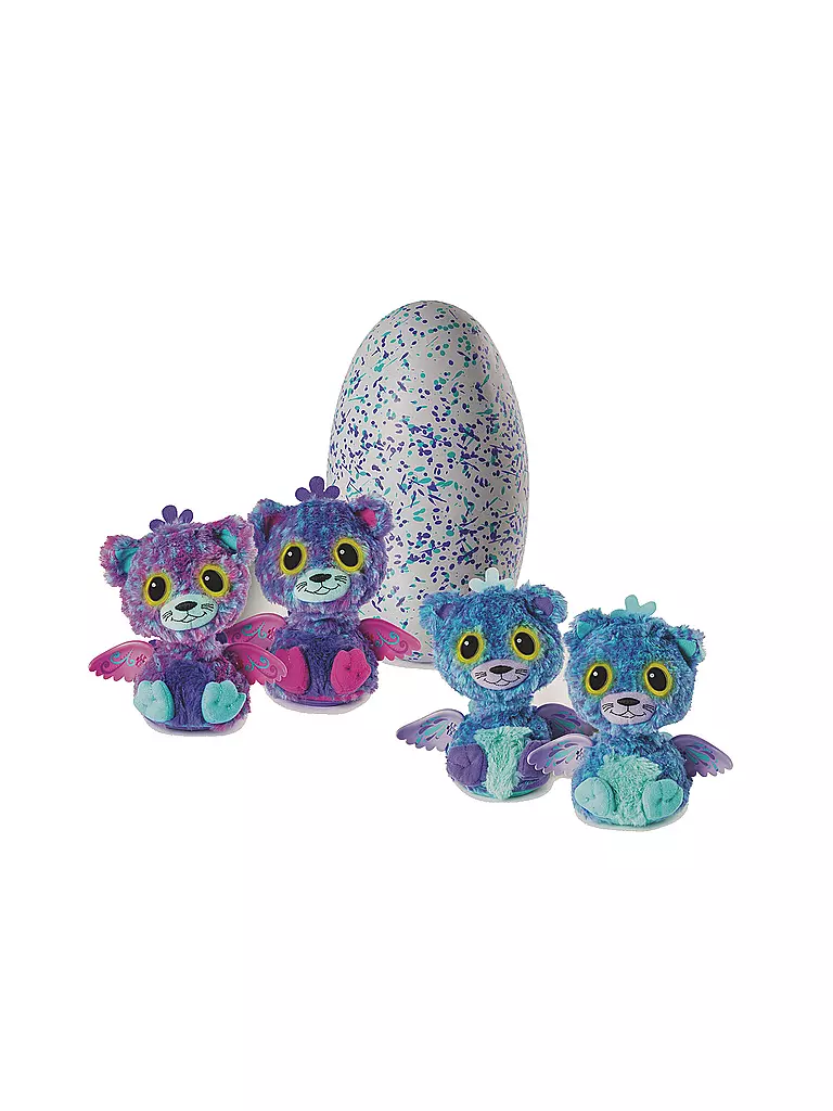 SPINMASTER | Hatchimals Surprise "Peacats" Purple Teal Egg  | 
