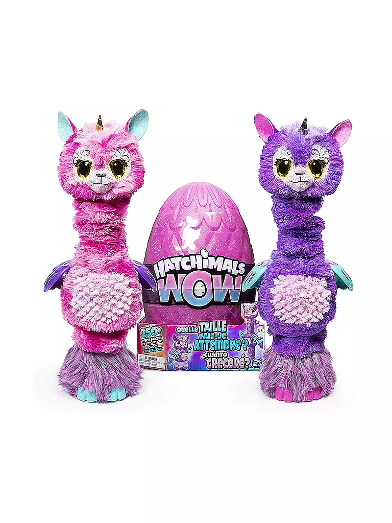 SPINMASTER | Hatchimals WOW Llalacorn - Interaktives Ei | transparent