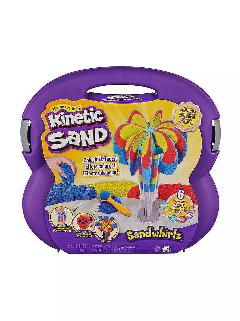 SPINMASTER | Kinetic Sand Sandwhirlz Spielset | keine Farbe