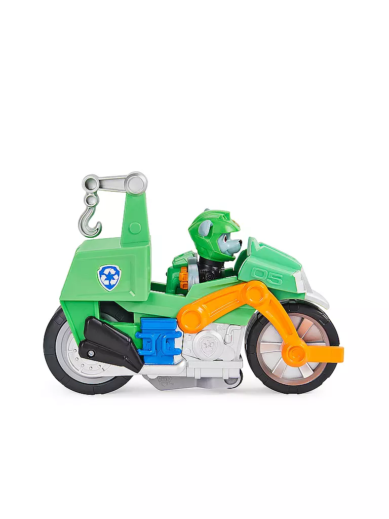 SPINMASTER | Moto Pups Rockys Motorrad mit Spielfigur | keine Farbe