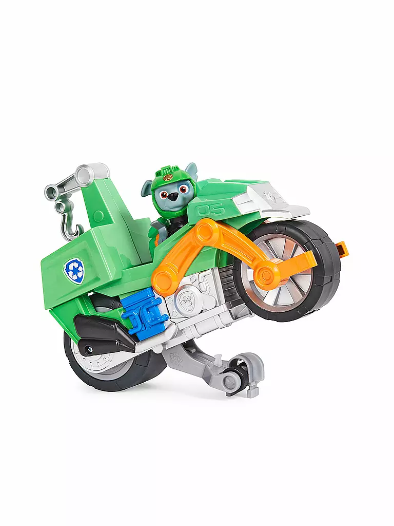 SPINMASTER | Moto Pups Rockys Motorrad mit Spielfigur | keine Farbe
