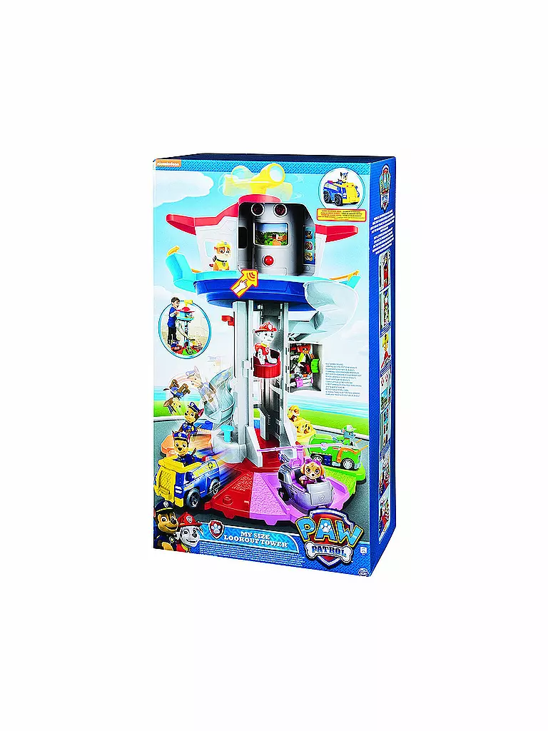 SPINMASTER | Paw Patrol - Life Size Look Out Tower Playset  | transparent
