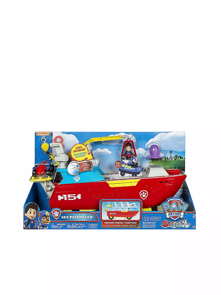 SPINMASTER | Paw Patrol - Sea Patroller | transparent