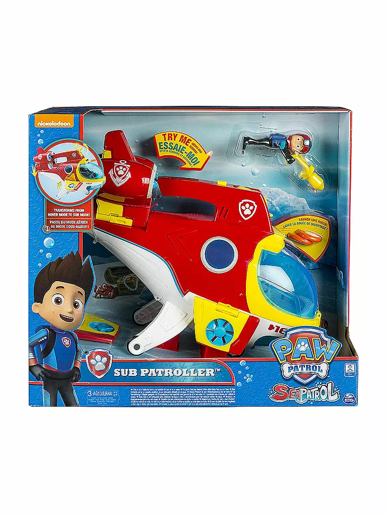 SPINMASTER | Paw Patrol - Sub Patroller | transparent