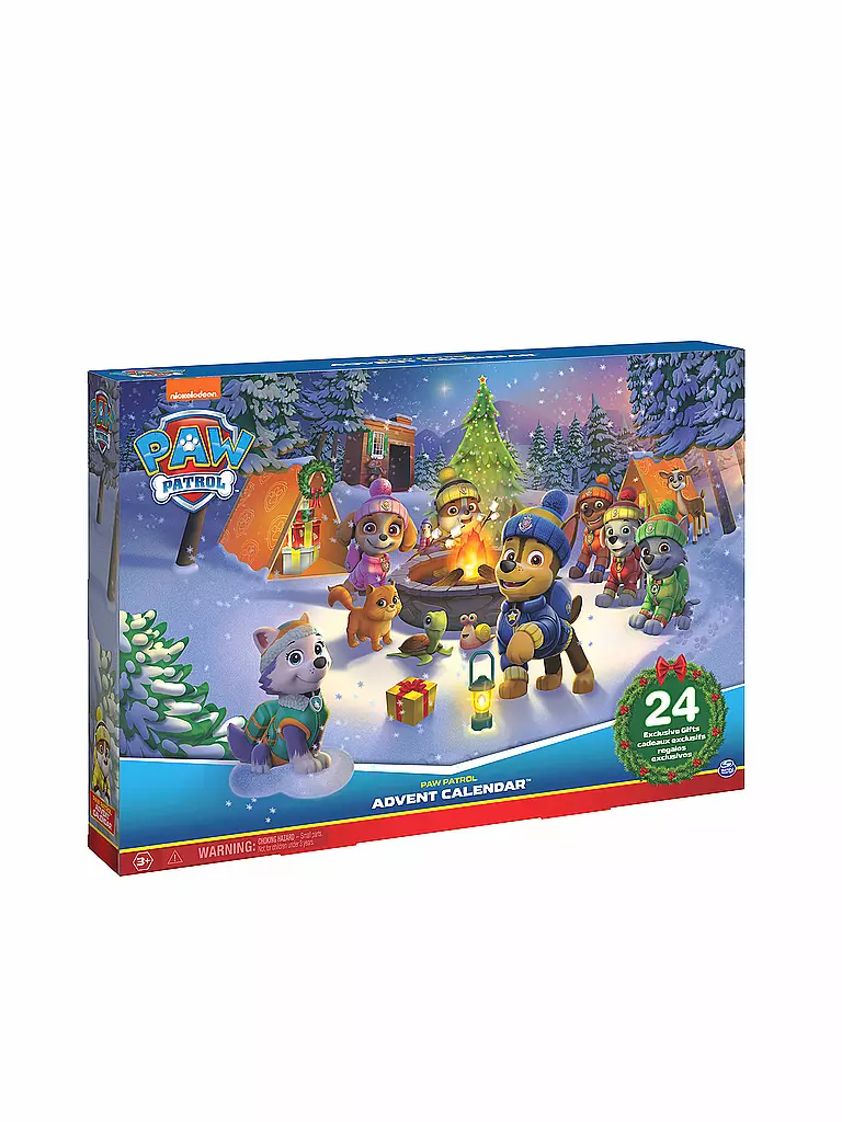 SPINMASTER | PAW Patrol Adventskalender mit 24 Spielzeug-Überraschungen | keine Farbe