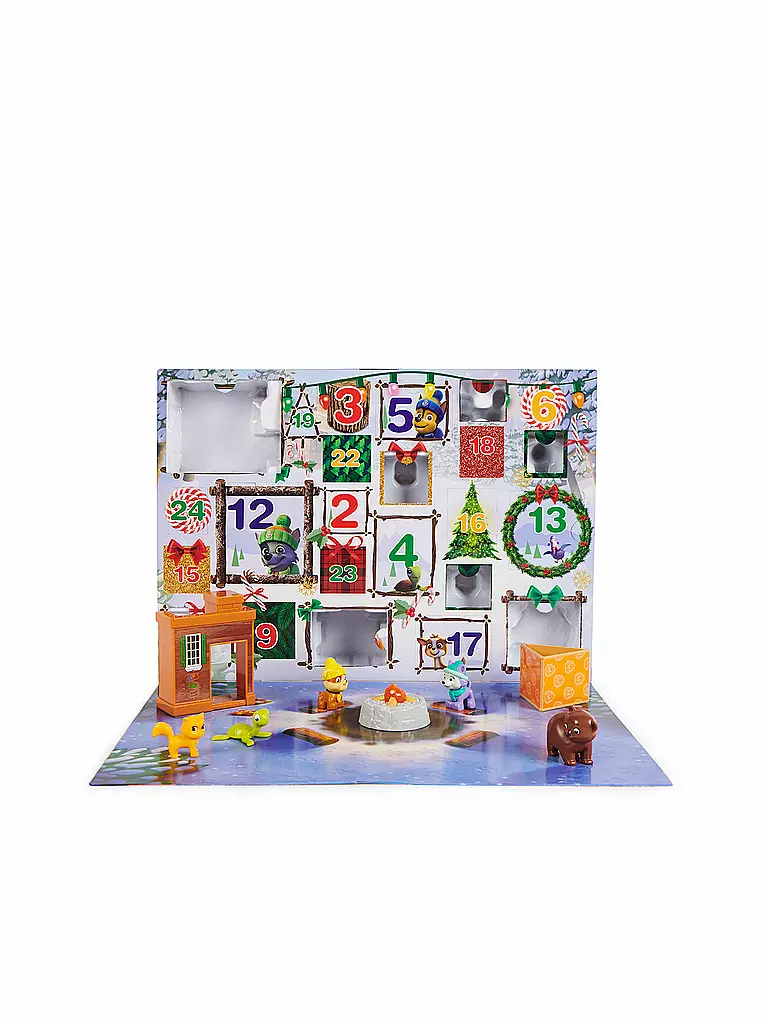 SPINMASTER | PAW Patrol Adventskalender mit 24 Spielzeug-Überraschungen | keine Farbe