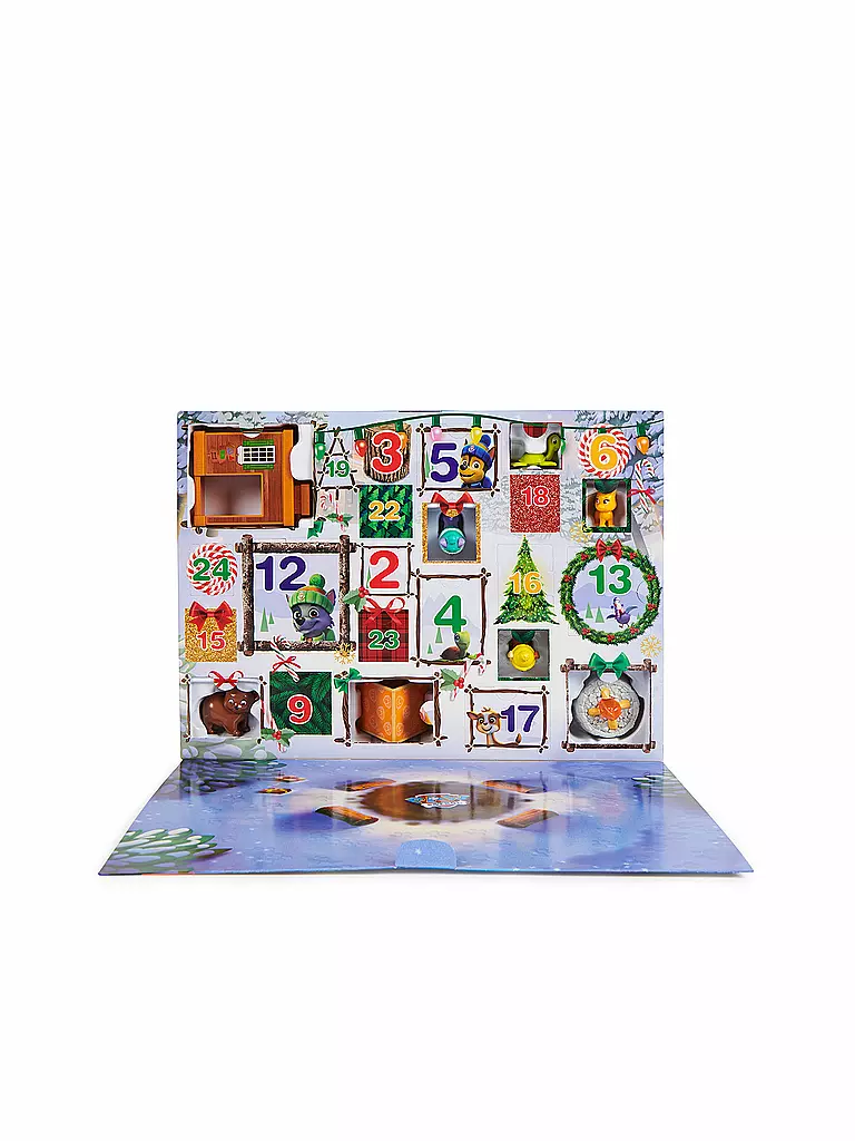 SPINMASTER | PAW Patrol Adventskalender mit 24 Spielzeug-Überraschungen | keine Farbe