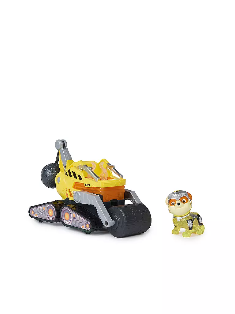 SPINMASTER | PAW Patrol Basis Fahrzeug von Rubble mit Welpenfigur | keine Farbe