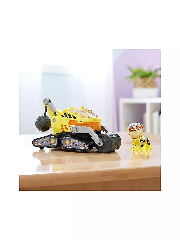 SPINMASTER | PAW Patrol Basis Fahrzeug von Rubble mit Welpenfigur | keine Farbe