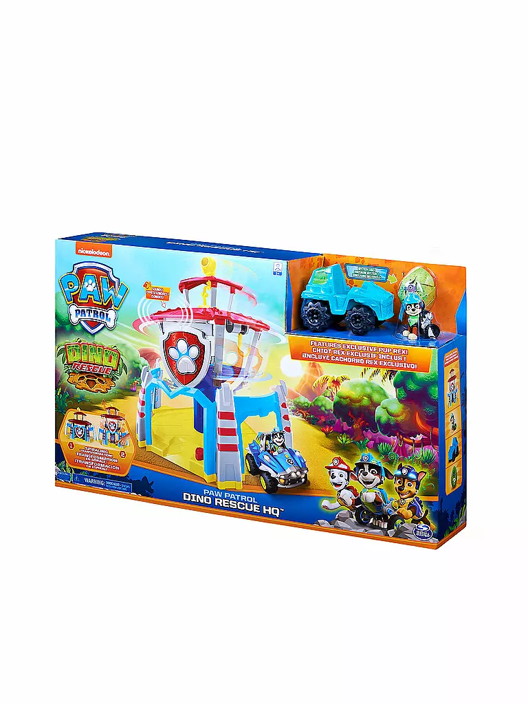 SPINMASTER | PAW Patrol Dino Rescue Hauptquartier-Spielset | keine Farbe