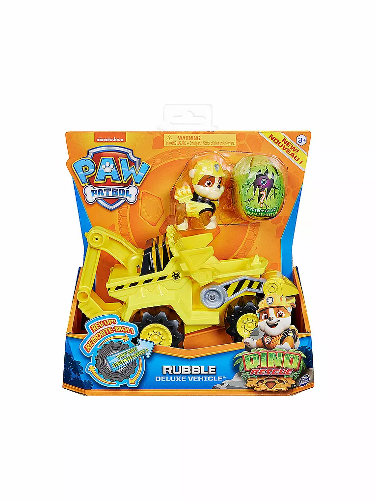 SPINMASTER | PAW Patrol Dino Rescue Rubbles Basis Fahrzeug | keine Farbe