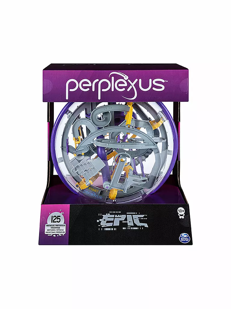 SPINMASTER | Perplexus Epic, 3D-Labyrinth mit 125 Hindernissen | keine Farbe