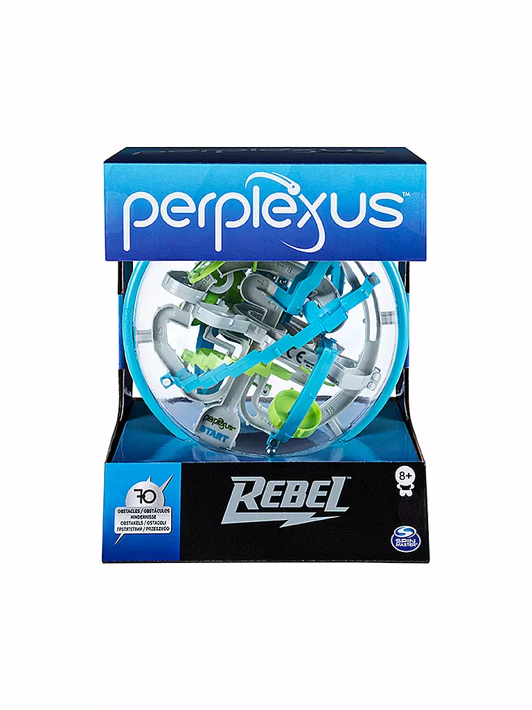 SPINMASTER | Perplexus Rebel, 3D-Labyrinth mit 70 Hindernissen | keine Farbe