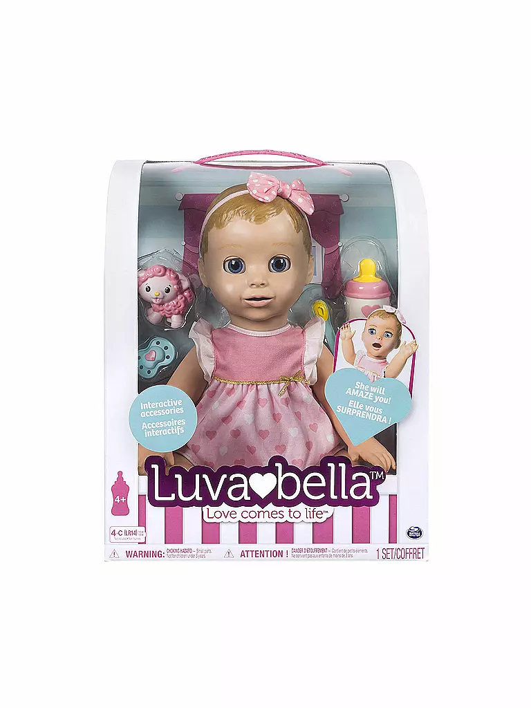 SPINMASTER | Puppe Luvabella  | transparent