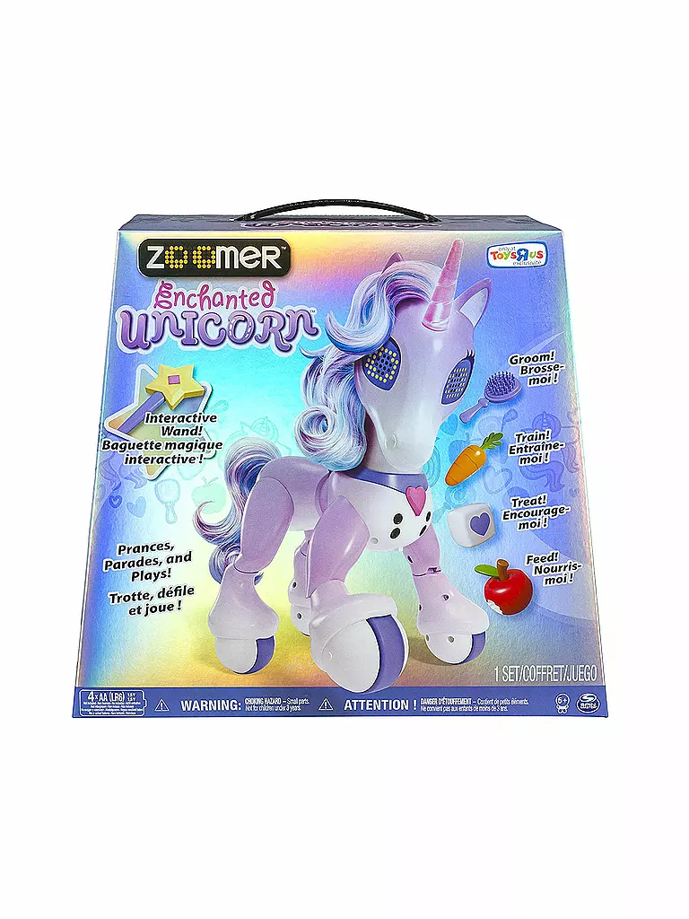 SPINMASTER | Zoomer Enchanted Unicorn 6040309 | transparent