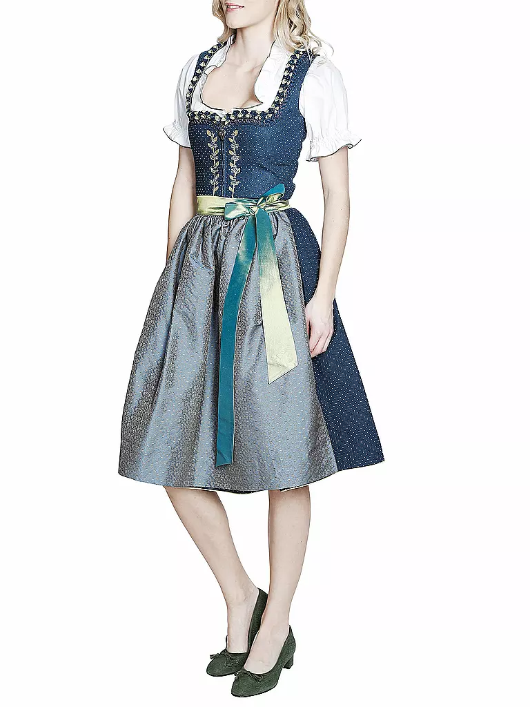 SPORTALM | Dirndl "Erlet" 70 cm | blau