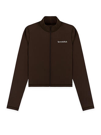 SPORTY & RICH | Sweatjacke SERIF 