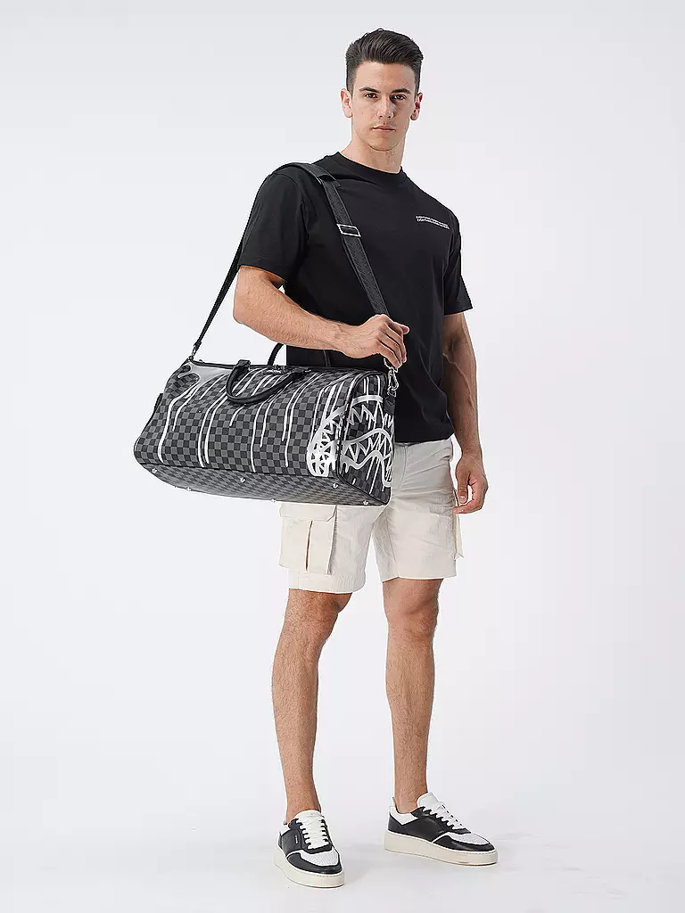 SPRAYGROUND | Reisetasche PLATINUM DRIPS | grau