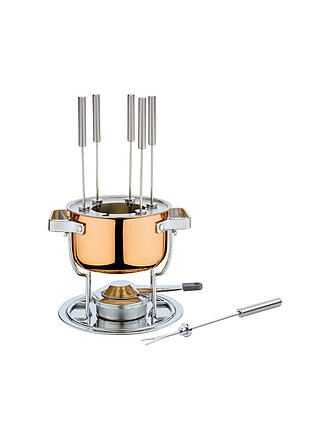 SPRING | Fondue-Garnitur DAVOS Culinox 17 cm verkupfert