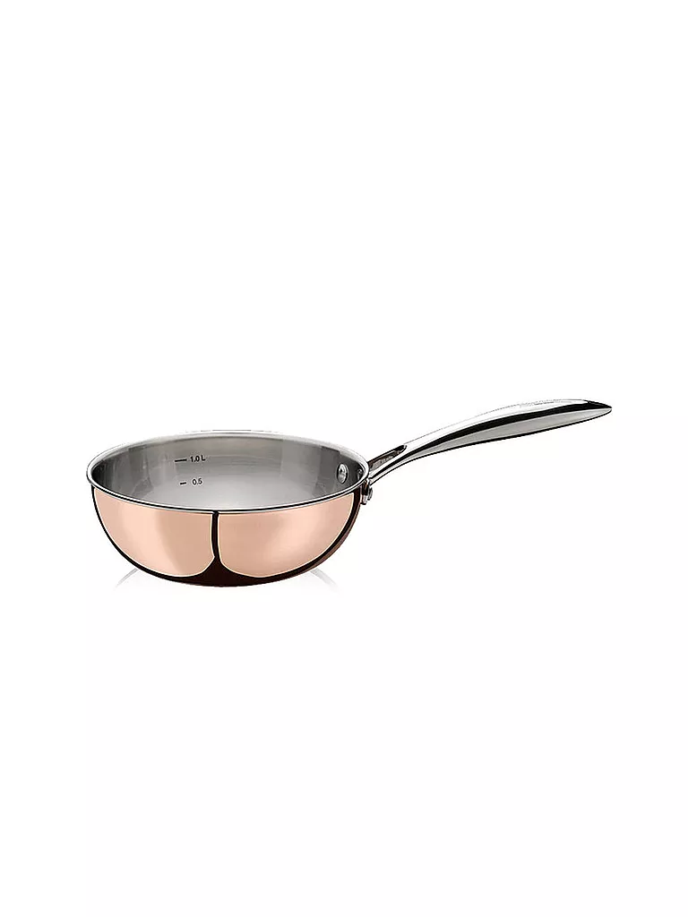 SPRING | Sauteuse 20cm "Culinox" (Kupfer) | braun