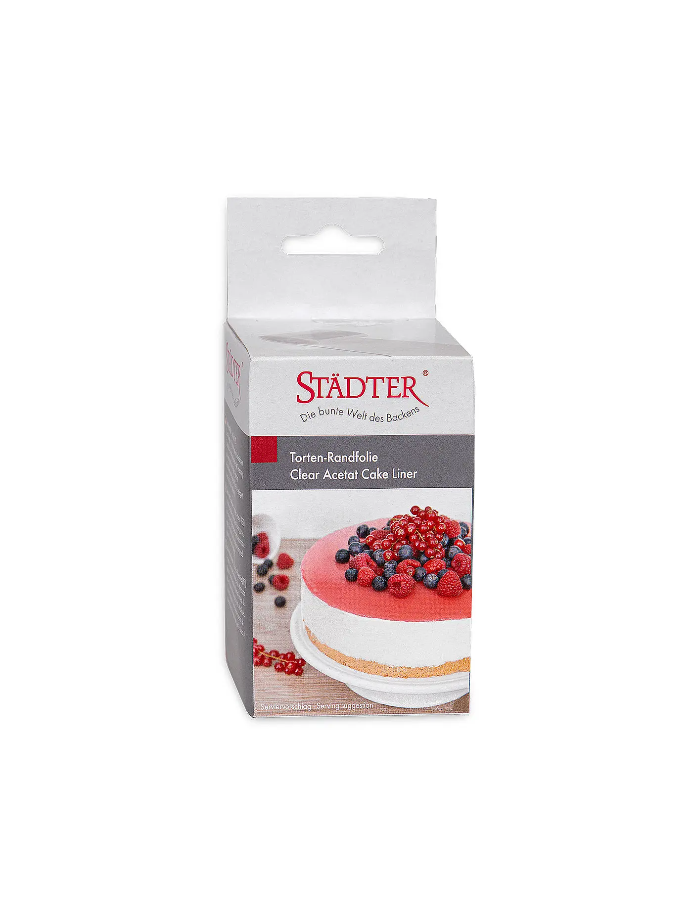 STAEDTER | Torten-Randfolie 10x20cm  | transparent
