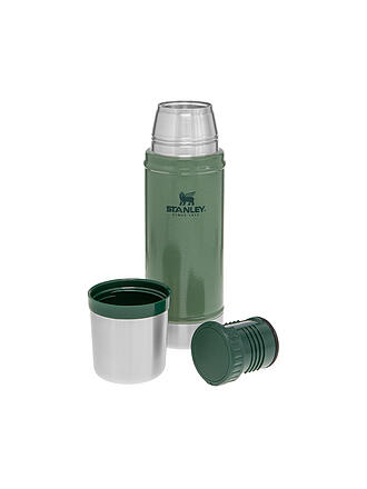 STANLEY | Isolierflasche - Thermosflasche CLASSIC VACUUM BOTTLE 0,47l Green