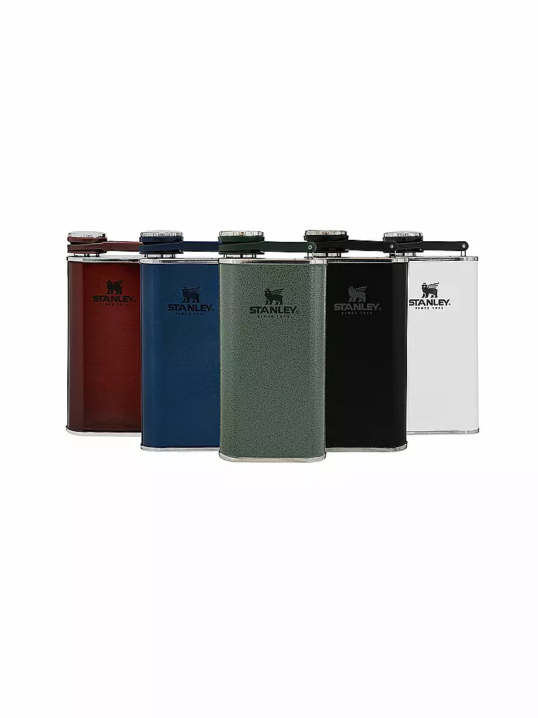 STANLEY | Flachmann Classic Flask 0,23l Grün | orange